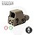 Red Dot mod Eotech 553 trilho 22mm Tan réplica - Hunter Airsoft - Imagem 1