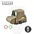 Red Dot mod Eotech 553 trilho 22mm Tan réplica - Hunter Airsoft - Imagem 2
