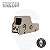 Red Dot mod Eotech 551 trilho 22mm Tan réplica - Hunter Airsoft - Imagem 2