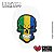 Patch Caveira Brasil Airsoft bordado - Ponto Militar - Imagem 1