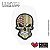 Patch Caveira USA Airsoft bordado - Ponto Militar - Imagem 1