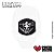 Patch Navy Seal DEVGRU Frogman Branco bordado - Ponto Militar - Imagem 1