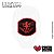 Patch Navy Seal DEVGRU Frogman Vermelho bordado - Ponto Militar - Imagem 1