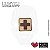 Patch Médico de Combate emborrachado tan - Ponto Militar - Imagem 1