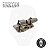 Red Dot Mod 558 Tan + Magnifier Tático G33 BK tan 22mm - Hunter Airsoft - Imagem 1
