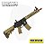 Rifle Airsoft AEG AR15 Sentinel 10" Tan M-Lok - Rossi - Imagem 3