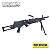 Rifle Airsoft AEG Suporte LMG M249 Ligth 6mm - Rossi - Imagem 2