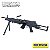 Rifle Airsoft AEG Suporte LMG M249 Ligth 6mm - Rossi - Imagem 3