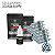 Kit 20x cilindro CO² 12g + 2000 esferas de aço niquelada 4,5mm + óleo silicone - Leão - Imagem 1