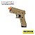 Pistola Airsoft Glock V17 Tan GBB - Rossi - Imagem 2