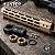 Handguard 14" Picatinny M-lok Tan Airsoft + Barrel Nut - Hunter Airsoft - Imagem 7