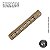 Handguard 14" Picatinny M-lok Tan Airsoft + Barrel Nut - Hunter Airsoft - Imagem 3