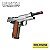 Pistola Airsoft 1911 Silver Wood 6mm GBB - Rossi - Imagem 3