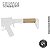 Prolongador bateria Ares Amoeba 013/14/15 longo tan - Hunter 3D - Imagem 3