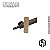 Supressor KAC 42x125 Tan + Flash Hider M4 CCW 14mm - Hunter 3D - Imagem 2