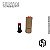 Supressor KAC 42x100 Tan + Flash Hider M4 CCW 14mm - Hunter 3D - Imagem 1