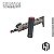 Supressor KAC 42x150 + Flash Hider M4 CCW 14mm - Hunter 3D - Imagem 1