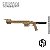Coronha/Chassis Python Sniper Airsoft M24 Storm Tan - Hunter 3D - Imagem 5