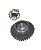 Engrenagem 1° F1000 cambio 260F - Imagem 1