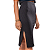 Conjunto Feminino Saia Midi e Cropped Canelado Virginia Manga Curta Fenda - Imagem 8