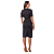 Conjunto Feminino Saia Midi e Cropped Canelado Virginia Manga Curta Fenda - Imagem 5