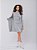 Conjunto Plus Size Feminino Vestido e Casaco Sexy Inverno - Imagem 4