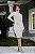 Vestido Midi Canelado Manga Longa Tubinho Outono Inverno Brinco - Imagem 9