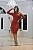 Vestido Midi Canelado Manga Longa Tubinho Outono Inverno Brinco - Imagem 11