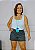 Shorts Feminino Alfaiataria Barra Italiana Social Confortável - Imagem 3