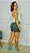 Shorts Plus Size Feminino Alfaiataria Barra Italiana Social Confortável - Imagem 2