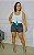 Shorts Plus Size Feminino Alfaiataria Barra Italiana Social Confortável - Imagem 1