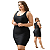 Vestido Tubinho Plus Size Tamanhos Grandes Suplex - Imagem 2