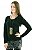 Blusa feminina gola redonda manga longa - Imagem 1