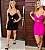 Vestido Canelado de Amarrar Blogueira - Imagem 1