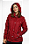 Parka Feminina Corta Vento Premium – Vermelho Rubi Matte com Ajuste na Cintura - Imagem 3