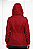 Parka Feminina Corta Vento Premium – Vermelho Rubi Matte com Ajuste na Cintura - Imagem 4