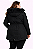 Parka Feminina Plus Size- Preto - Imagem 6