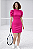 Vestido tricô manga Bufante - Imagem 3