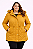 Parka Feminina Plus Size- Mostarda - Imagem 2
