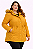 Parka Feminina Plus Size- Mostarda - Imagem 5