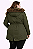 Parka Sarja Plus Size- Verde - Imagem 5