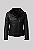 Jaqueta Sued Gola de Péle- Preto - Imagem 3