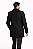 Casaco Trench Coat Masculino de Lã Batida - Imagem 8