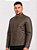 Jaqueta de Couro PU Masculina Marrom Envelhecido – Corte Slim Urban - Imagem 2