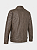 Jaqueta de Couro PU Masculina Marrom Envelhecido – Corte Slim Urban - Imagem 6