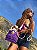 Bolsa de Palha de Buriti Bucket Alana Roxa - Imagem 3