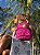 Bolsa de Palha de Buriti Bucket Alana Pink - Imagem 4