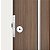 Trava Tetra Porta Correr 1008 Par Inox Roseta Redonda Stam - Imagem 4