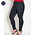 Calça Legging PlusSize Malha Jeans com faixa lateral Preta tamanhos grandes do 48-54 - Imagem 5