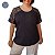 Blusa feminina elegante Plus Size Básica em Malha com Recorte Ombro Renda tamanhos grandes do 46 ao 54 comprimento mais alongado - Imagem 3